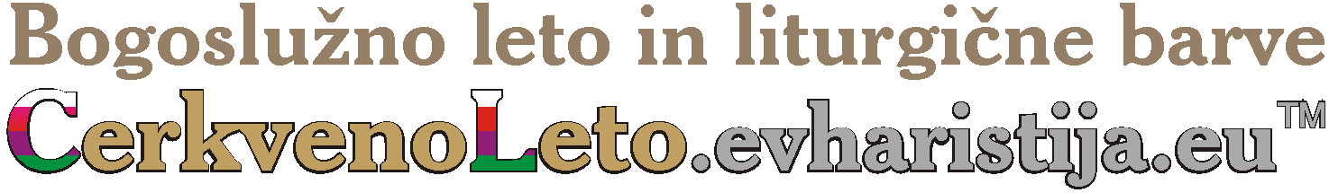 Bogosluno leto in liturgine barve